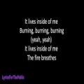 عکس Skillet - The Fire Breathes Lyrics