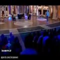 عکس لحظه زیبای اجرای بابک جهانبخش در دورهمی مهران مدیری