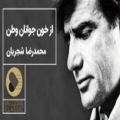 عکس تصنیف از خون جوانان وطن لاله دمیده - محمدرضا شجریان | آواز دشتی