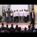 عکس اجرای سرود ترکی گروه سرود مدرسه شاهد آیت اله خامنه ای
