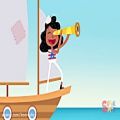 عکس کارتون آموزش زبان کودکان Super Simple Songs - A Sailor Went To Sea Kids Song