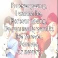 عکس One Direction - Forever Young (lyrics + video