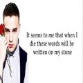 عکس One Direction - Story of My Life (Lyrics + Pictures