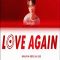 عکس لیریک آهنگ Love Again از Baekhyun