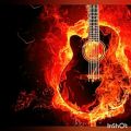 عکس گیتار آتشین