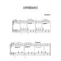 عکس نت پیانو Contradance از بتهوون در سطح ساده