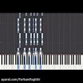 عکس آموزش آهنگ چرا نمیرقصی از ویگن با پیانو