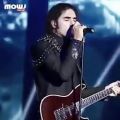 عکس اجرای زنده رضا یزدانی در کنسرتش با اهنگ طهران تهران