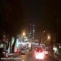 عکس خیابان دربند تهران در شب با آهنگ رحیم شهریاری