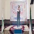 عکس اجرای خواننده ملی مذهبی اکبر مرجانی