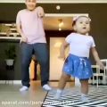 عکس رقص باحال دختر و پدر