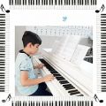 عکس گل گلدون پیانو نوازی برسام حدادی آموزشگاه موسیقی نیاک موزیک آمل