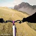 عکس دوچرخه سواری حرفه ای - Riding down the Dolomites - Fabio Wibmer -