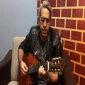 عکس اجرای زنده با گیتار احمد عبدی . ترانه همزبون آقای عصار