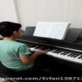 عکس پیانو زدن از آقا عرفان (آهنگ خارجی)
