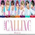 عکس لیریک آهنگ ژاپنی Intro Calling از BTS