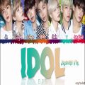 عکس لیریک آهنگ Idol از BTS (ورژن ژاپنی) آلبوم ژاپنی MOTS: 7 THE JOURNEY