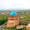 عکس نماهنگی از گنبد سلطانیه در زنجان