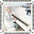 عکس تولدت مبارک پیانو نوازی پرنیا رحمانی آموزشگاه موسیقی نیاک موزیک آمل