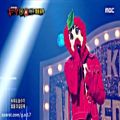 عکس اجرای KIM YUGYEOM از GOT7 در the king of masked singer (پسر تمشک)