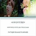 عکس BTS V RM – 4 OCLOCK (네시) (Color Coded Lyrics Eng!Rom!Han!가사)