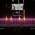 عکس کاور پیانو آهنگ Friends از Jimin, V بی‌تی‌اس | Pianella Piano