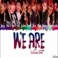 عکس متن کره ای و انگلیسی آهنگ WE ARE از گروه Wanna One