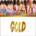 عکس متن کره ای و انگلیسی آهنگ GOLD از گروه Wanna One