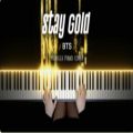 عکس کاور پیانو آهنگ Stay Gold از بی‌تی‌اس | Pianella Piano