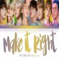عکس آهنگ زیبای BTS به نام Make It Right با زیرنویس فارسی