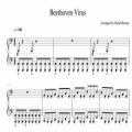 عکس نت و آهنگ Beethoven Virus - Piano