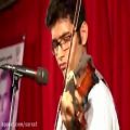عکس نوازندگی زیبای ویولون در جشنواره نوای خرم
