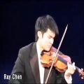 عکس ویولن از ری چن - Mozart Violin Concerto No. 3
