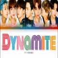 عکس لیریک آهنگ جدید BTS به نام Dynamite بی تی اس