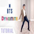 عکس آموزش رقص آهنگ Dynamite از BTS بی‌تی‌اس || (BTS Dynamite Dance (Ellen Brian