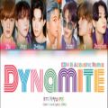 عکس لیریک ورژن ریمیکس جدید آهنگ Dynamite از BTS بی‌تی‌اس (EDM Remix)