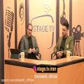 عکس علی دشتی.نوازنده خواننده حسن ریوندی مصاحبه با شبکه استیج tv