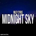 عکس Miley Cyrus Midnight sky karaoke