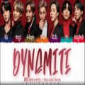 عکس ورژن جدید ریمیکس اهنگ Dynamite از بی تی اس BTS