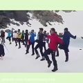 عکس رقص اذری کوهنوردان