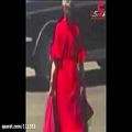 عکس تنها فیلم بازمانده از فیروزه زن قرمز پوش عاشق میدان فردوسی از مستند تهران امروز