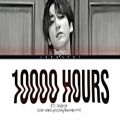 عکس کاور آهنگ 10000 hours توسط جانگکوک jungkook + کپ