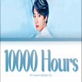 عکس (ورژن کامل) لیریک کاور جدید جونگ کوک از آهنگ JUNGKOOK - 10000 Hours