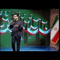عکس اجرای زنده آهنگ سردار توسط هادی پیرایی در تلوزیون_ برای سردار شهید همدانی