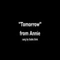 عکس Tomorrow from Annie sung by Sadie Sink