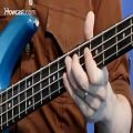 عکس آموزش نواختن گیتار باس Slap Bass برای مبتدی ها (قسمت 5)