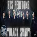 عکس اجرای آهنگ Black Swan از بی‌تی‌اس BTS در برنامه‌ی The Tonight Show
