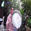 عکس دف نوازی آهنگ دختر دربار -موسیقی سنتی و اصیل ایرانی - روز دختر مبارک
