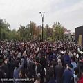 عکس مردم در انتظار استقبال از پیکر استاد شجریان در شهر توس مشهد