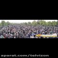 عکس ازدحام جمعیت در توس برای تدفین استاد شجریان
